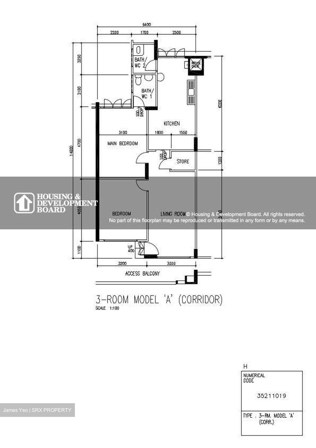 Blk 907 TAMPINES PALMSVILLE (Tampines), HDB 3 Rooms #573875761